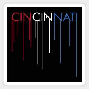 Drippy Cincinnati Sticker